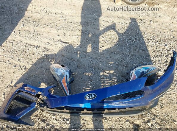 3KPF44AC7LE206216 2020 KIA FORTE Blue ხელსაწყოთა პანელის ხედი