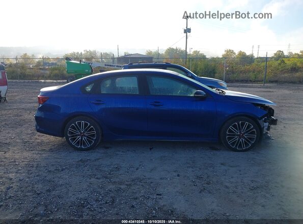 3KPF44AC7LE206216 2020 KIA FORTE Blue სალონის 360-გრადუსიანი ხედი