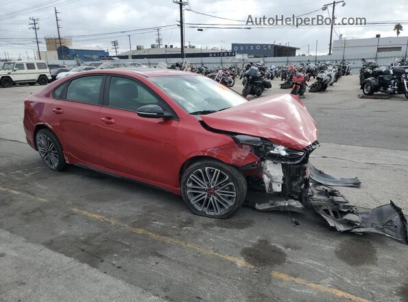 3KPF44AC8LE155762 2020 KIA FORTE Red Przód prawy