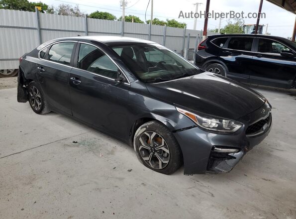 3KPF54AD1LE143796 2020 KIA FORTE Gray Front right