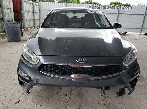 3KPF54AD1LE143796 2020 KIA FORTE Gray Front view