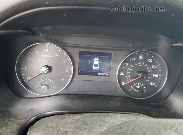 3KPF54AD1LE143796 2020 KIA FORTE Gray Instrument cluster view