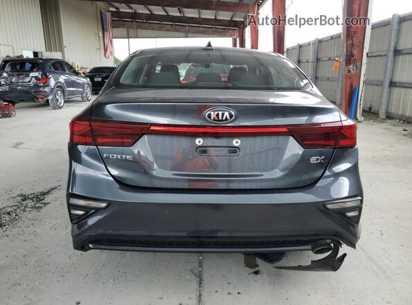 3KPF54AD1LE143796 2020 KIA FORTE Gray Rear view