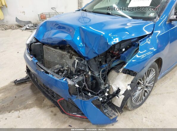 3KPF54AD7NE427792 2022 KIA FORTE Blue Front view