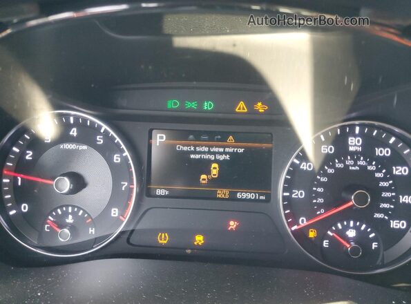 3KPF54AD7NE504869 2022 KIA FORTE Black Vista del cuadro de instrumentos