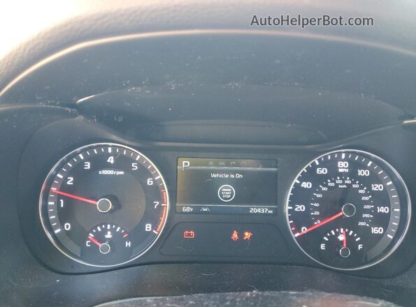 3KPF54AD8PE513518 2023 KIA FORTE Gray Widok zestawu wskaźników