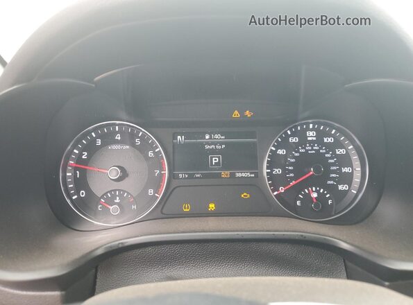 3KPF54AD9RE730787 2024 KIA FORTE White Vista del cuadro de instrumentos