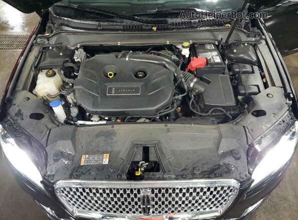 3LN6L5A91LR619587 2020 LINCOLN MKZ Black Սալոնի հետևի տեսք