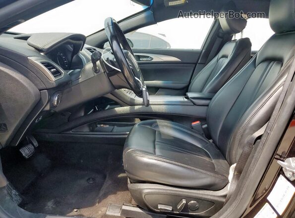 3LN6L5A99LR609602 2020 LINCOLN MKZ Черный Вид салона спереди