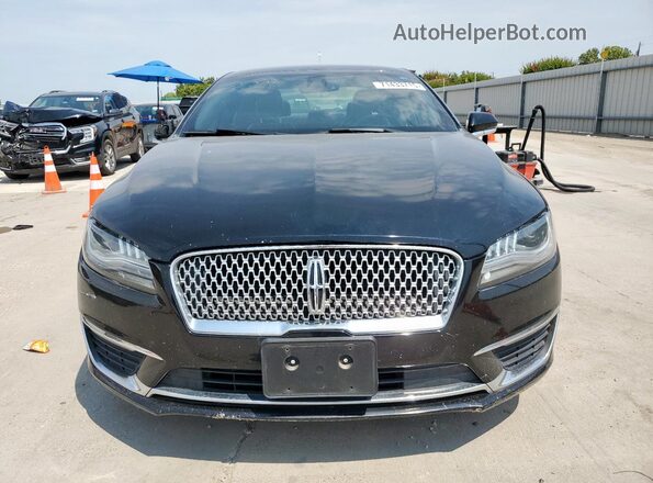 3LN6L5A99LR609602 2020 LINCOLN MKZ Черный Вид спереди
