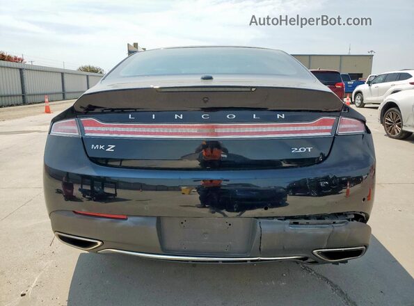 3LN6L5A99LR609602 2020 LINCOLN MKZ Черный Вид сзади