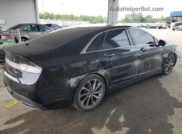 3LN6L5C97KR627222 2019 LINCOLN MKZ Black Задня права чверть
