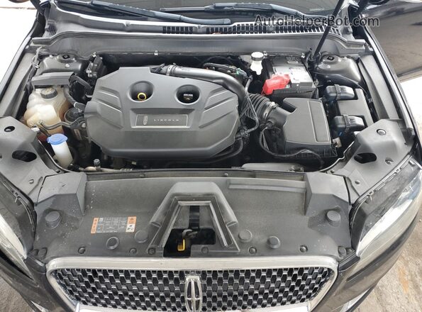 3LN6L5C97KR627222 2019 LINCOLN MKZ Black Вид задньої частини салону