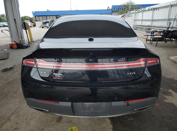 3LN6L5C97KR627222 2019 LINCOLN MKZ Black Вид ззаду