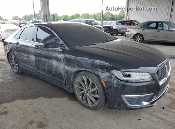 3LN6L5C97KR627222 2019 LINCOLN MKZ Black Передня права чверть