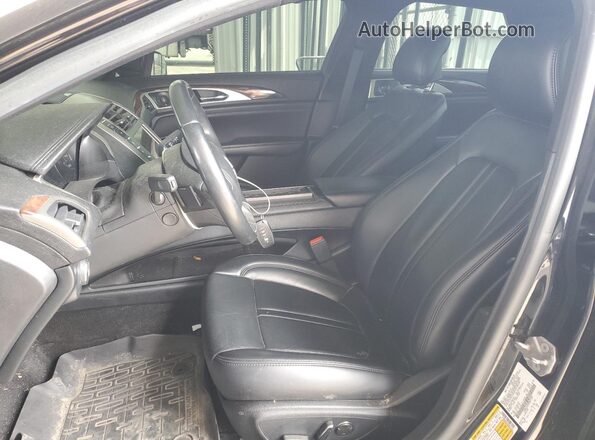 3LN6L5C97KR627222 2019 LINCOLN MKZ Black Вид салону спереду