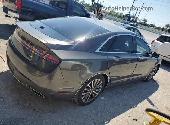 3LN6L5C9XKR614318 2019 LINCOLN MKZ Серый Задняя правая четверть