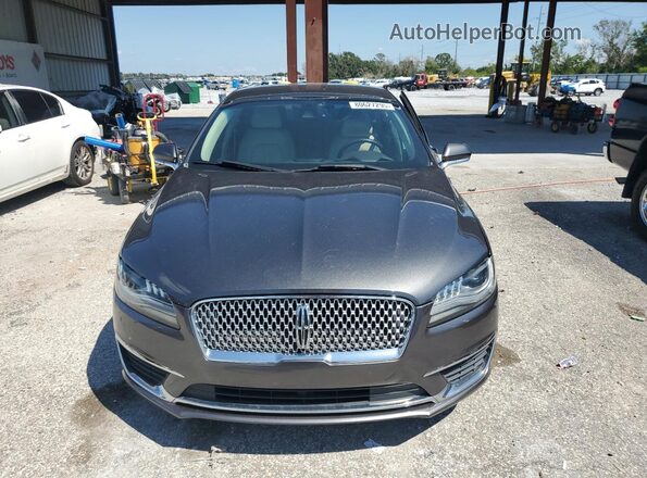 3LN6L5C9XKR614318 2019 LINCOLN MKZ Серый Вид спереди