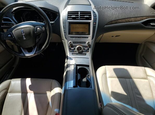 3LN6L5C9XKR614318 2019 LINCOLN MKZ Серый Вид панели приборов