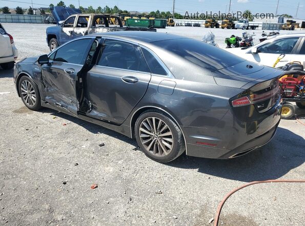 3LN6L5C9XKR614318 2019 LINCOLN MKZ Серый Задняя левая четверть