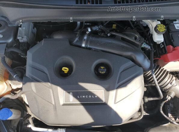 3LN6L5C9XKR614318 2019 LINCOLN MKZ Серый Вид задней части салона