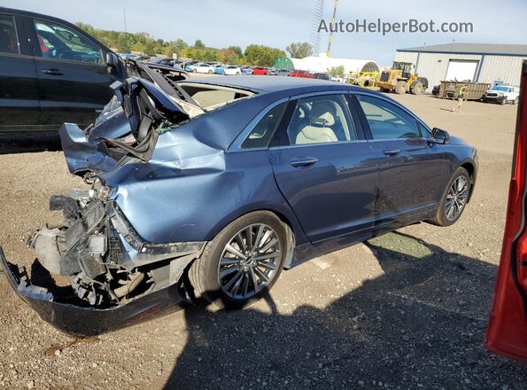 3LN6L5D93JR604744 2018 LINCOLN MKZ Синий 