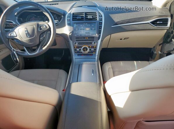 3LN6L5E93LR620251 2020 LINCOLN MKZ White Dashboard view