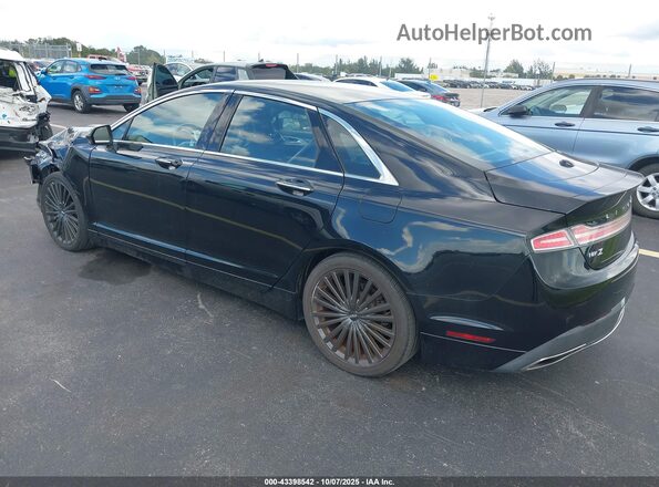 3LN6L5E98JR600090 2018 LINCOLN MKZ Black Rear left