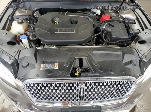 3LN6L5F91LR608386 2020 LINCOLN MKZ Silver Вид задньої частини салону