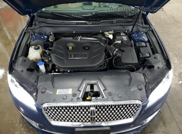 3LN6L5F91LR611062 2020 LINCOLN MKZ Blue Սալոնի հետևի տեսք