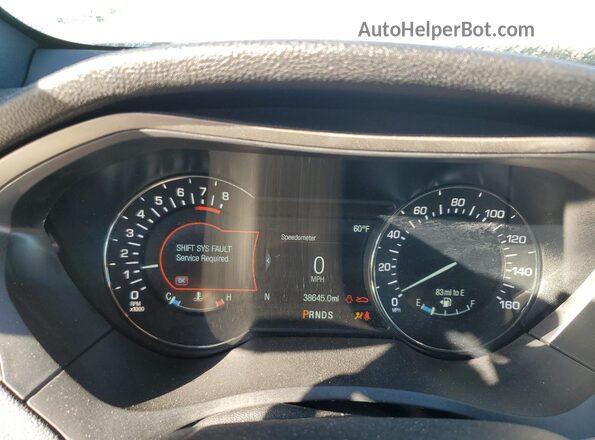 3LN6L5F93LR611077 2020 LINCOLN MKZ Silver Սարքավորումների վահանակի տեսք