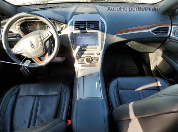 3LN6L5F93LR611077 2020 LINCOLN MKZ Silver Առջևի վահանակի տեսք