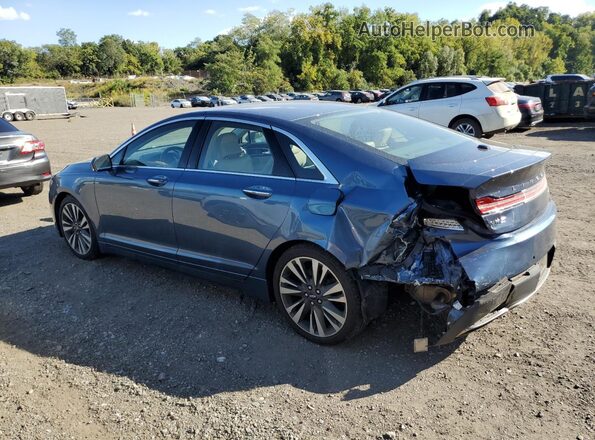 3LN6L5F99JR620444 2018 LINCOLN MKZ Синий 