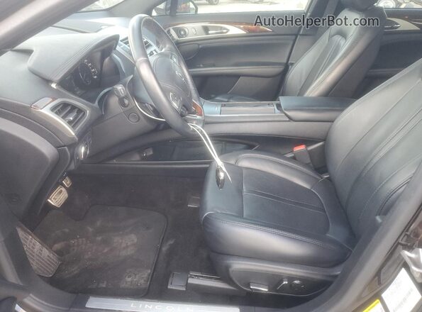 3LN6L5FC2LR602754 2020 LINCOLN MKZ Black Front interior view