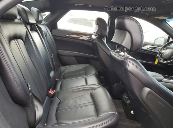 3LN6L5FC6KR602092 2019 LINCOLN MKZ Blue Вид задніх сидінь