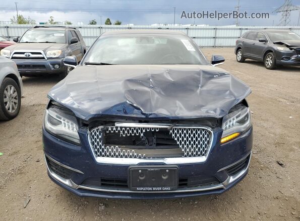 3LN6L5FC6KR602092 2019 LINCOLN MKZ Blue Вид спереду