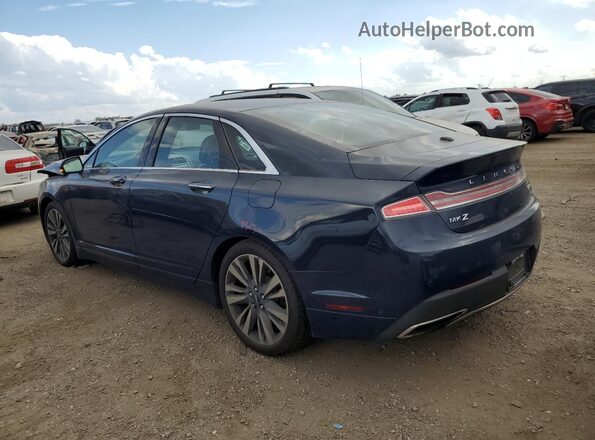 3LN6L5FC6KR602092 2019 LINCOLN MKZ Blue Задня ліва чверть