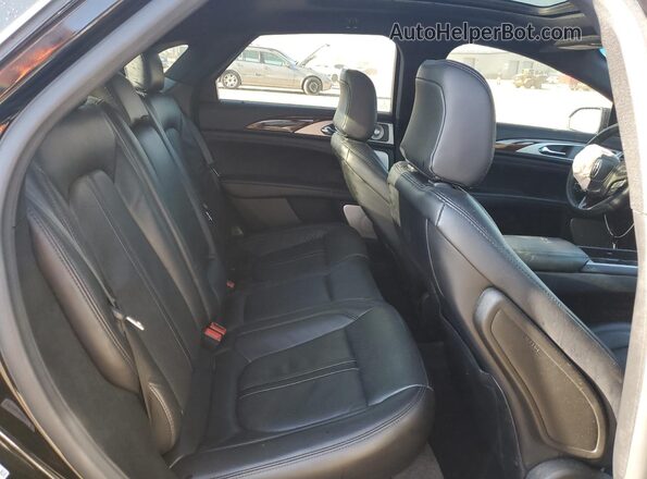 3LN6L5FC9LR620555 2020 LINCOLN MKZ Black Vista de los asientos traseros