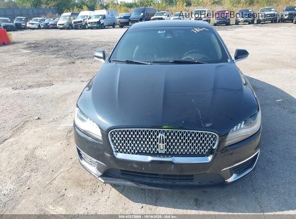 3LN6L5LU7HR645586 2017 LINCOLN MKZ HYBRID Black ხელსაწყოთა პანელის ხედი
