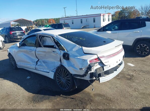 3LN6L5MU3JR620656 2018 LINCOLN MKZ HYBRID White Задня ліва чверть