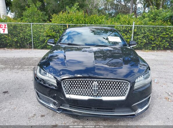 3LN6L5MU9HR662906 2017 LINCOLN MKZ HYBRID Черный Вид спереди