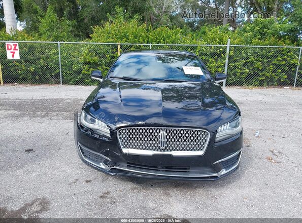 3LN6L5MU9HR662906 2017 LINCOLN MKZ HYBRID Черный Вид щитка приборов