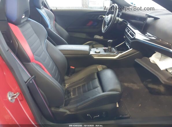 3MF13DM03R8E57415 2024 BMW M2 Orange Вид салону спереду