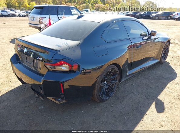 3MF13DM05R8E80811 2024 BMW M2 Black Հետևի աջ