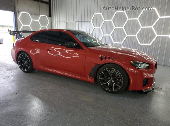 3MF13DM06R8E28720 2024 BMW M2 Red Przód prawy