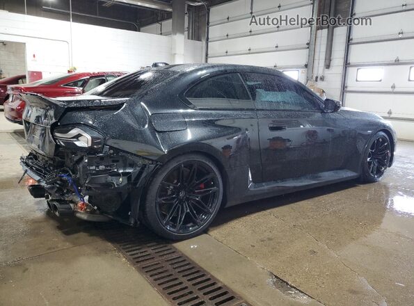 3MF13DM09P8D64671 2023 BMW M2 Черный Задняя правая четверть