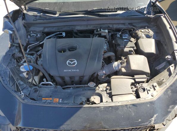 3MVDMABL2MM242261 2021 MAZDA CX30 Black Vista de la etiqueta del VIN