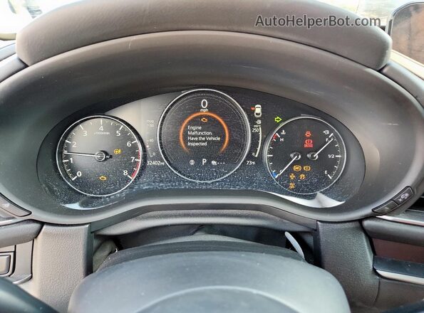 3MVDMABL2MM251171 2021 MAZDA CX-30 Silver Вид щитка приладів