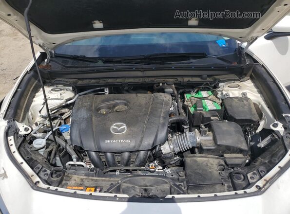 3MVDMABL9LM127106 2020 MAZDA CX-30 White Vista del compartimento del motor