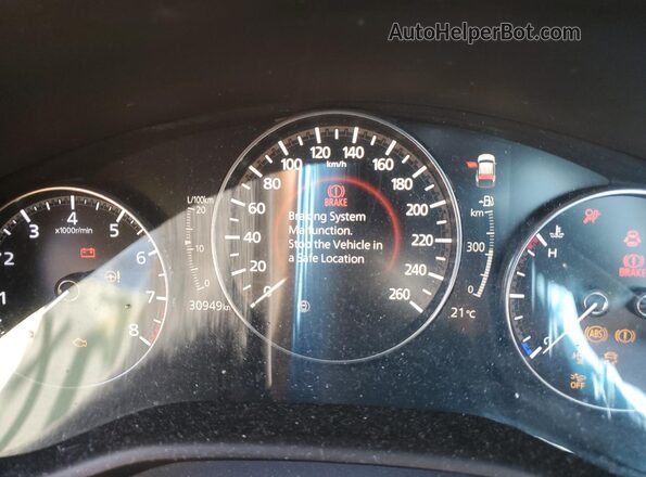 3MVDMACL9LM115262 2020 MAZDA CX-30 Red Instrument cluster view